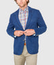 Westport Black Indigo Wash Denim Knit Sport Coat