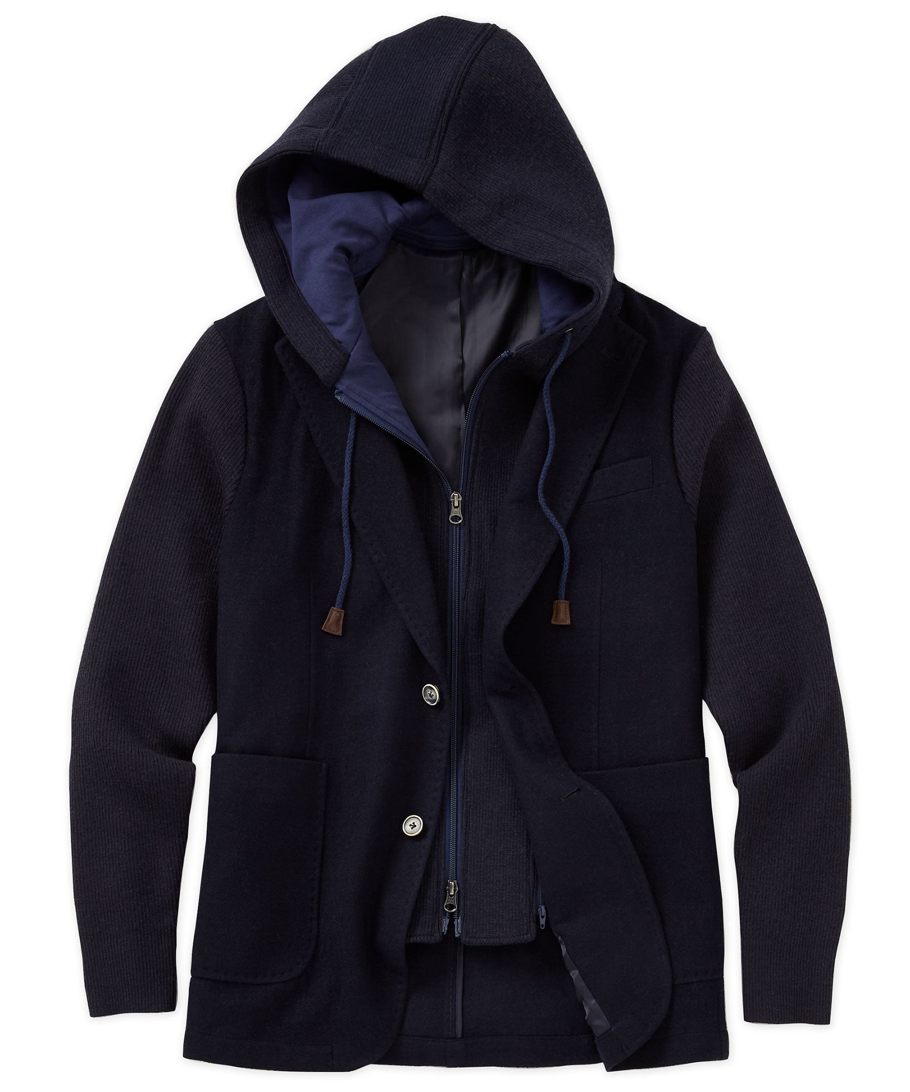 Westport Black Hybrid Knit Blazer