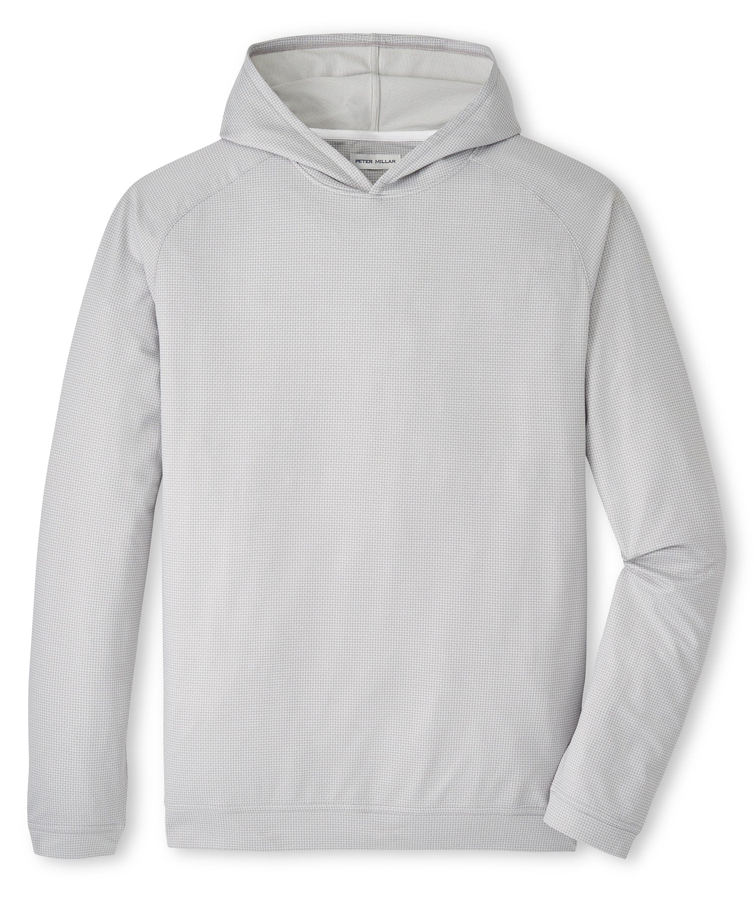 Peter Millar Pine Houndstooth Performance Hoodie