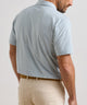 Peter Millar Calvert Stripe Crown Flex Short Sleeve Cotton Polo