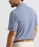 Peter Millar Calvert Stripe Crown Flex Short Sleeve Cotton Polo