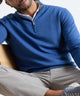 Peter Millar Coolspun Lite Cotton Quarter-Zip Sweater