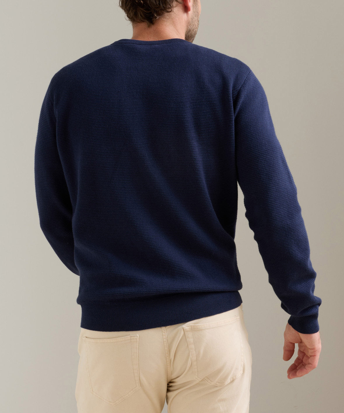 Peter Millar Coolspun Textured Crewneck Sweater, Men's Big & Tall