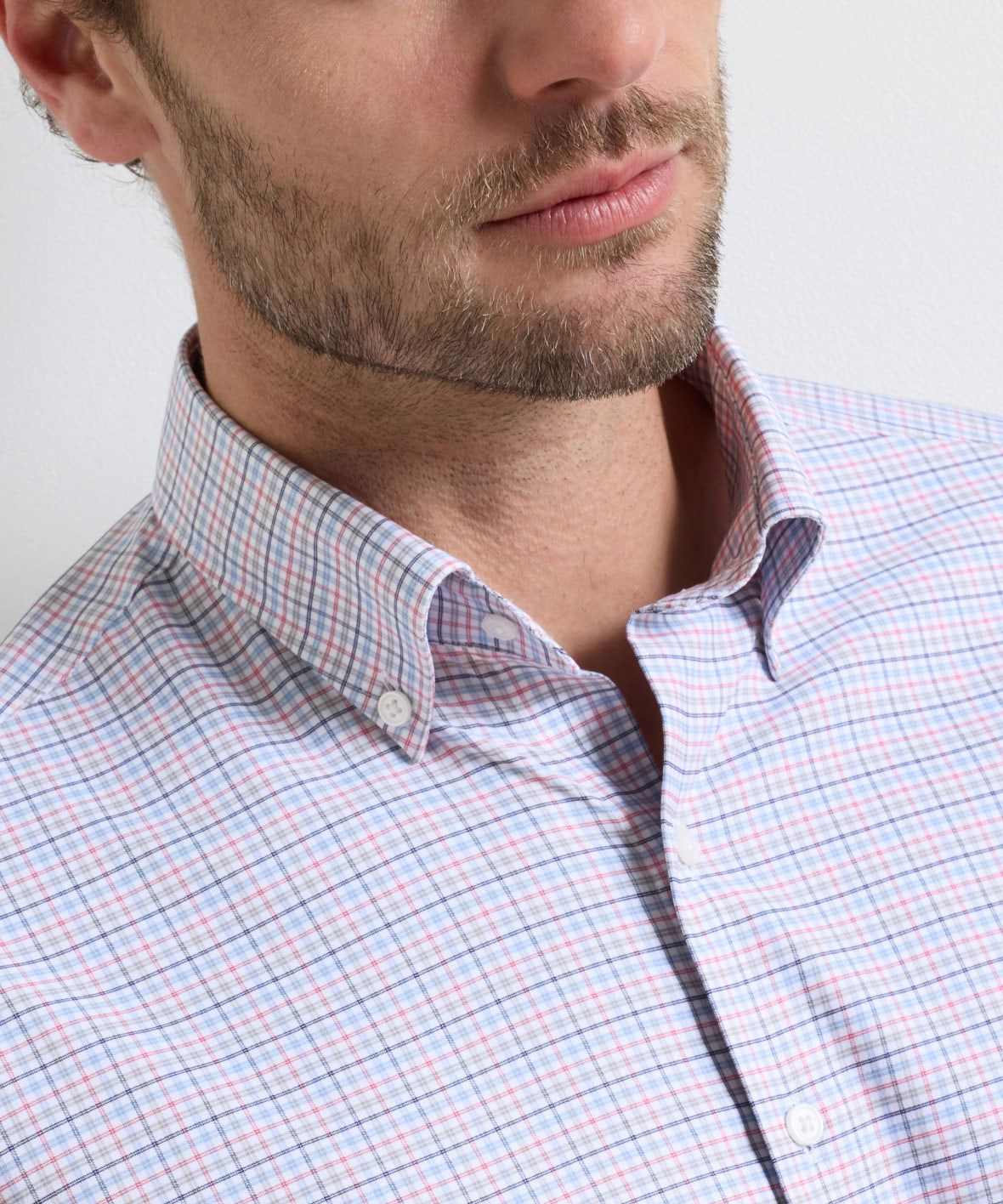 Peter Millar Casey Long Sleeve Performance Twill Sport Shirt, Men's Big & Tall