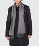 Westport Black Reversible Merino Wool Scarf