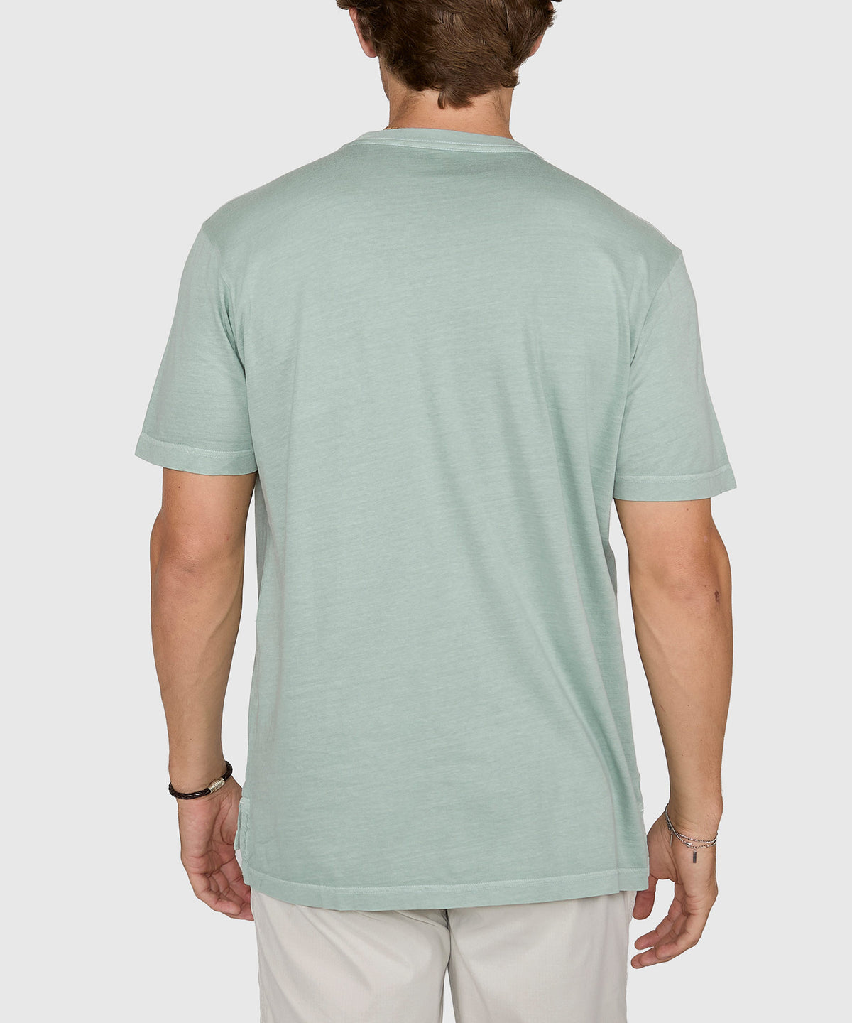 Westport Lifestyle Short Sleeve Sunwashed Crew Neck Pocket T-Shirt, Men's Big & Tall