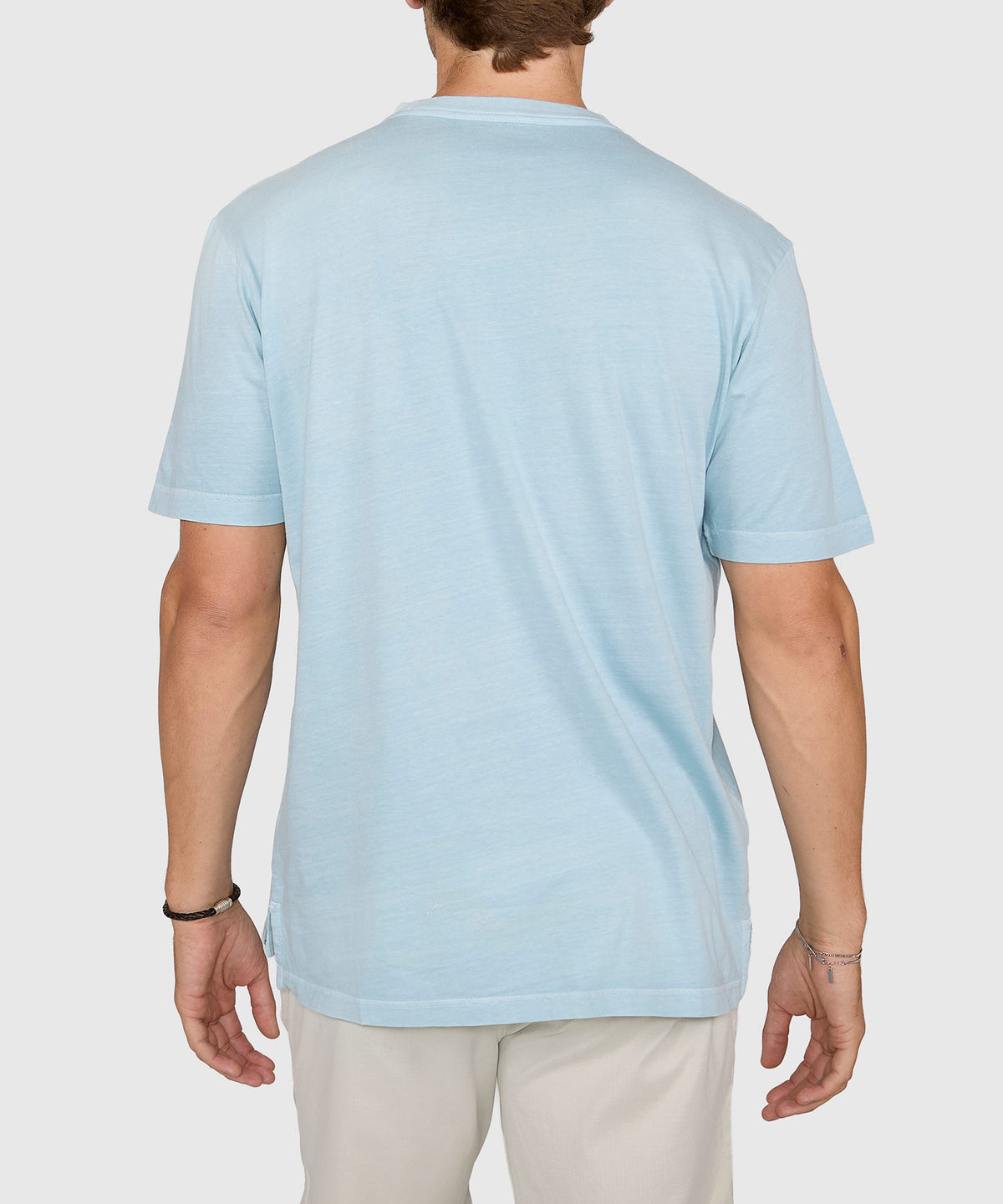 Westport Lifestyle Short Sleeve Sunwashed Crew Neck Pocket T-Shirt, Men's Big & Tall