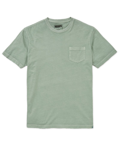 Westport Lifestyle Short Sleeve Sunwashed Crew Neck Pocket T-Shirt, Men's Big & Tall