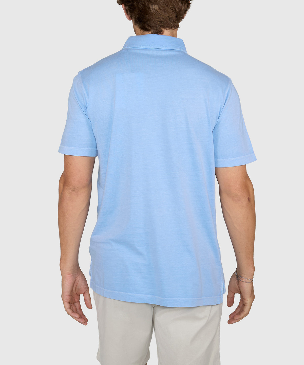 Westport Lifestyle Short Sleeve Sunwashed Polo, Men's Big & Tall