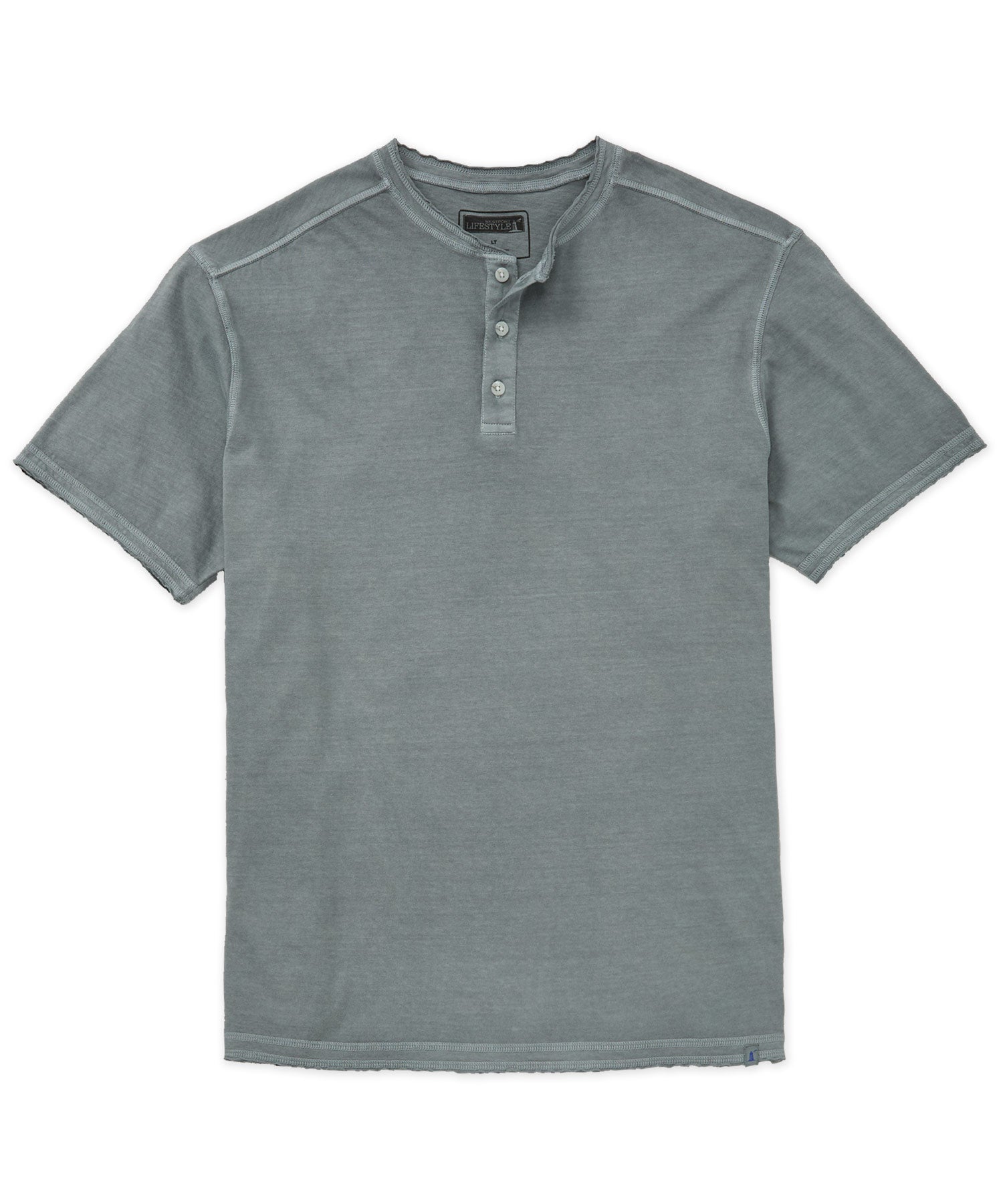 Westport Lifestyle Short Sleeve Sunwashed Henley