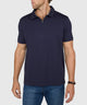 Westport No-Tuck Short Sleeve Cotton Performance Stretch Zip Polo