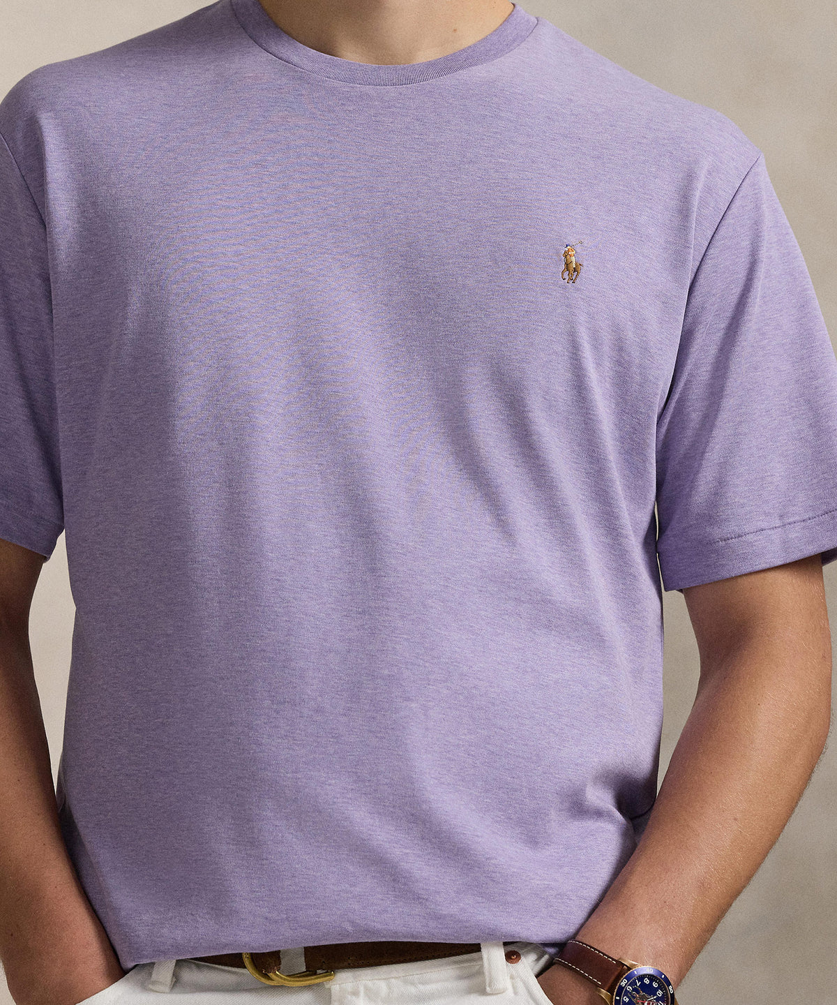 Polo Ralph Lauren Short Sleeve Soft Touch Cotton T-Shirt, Men's Big & Tall