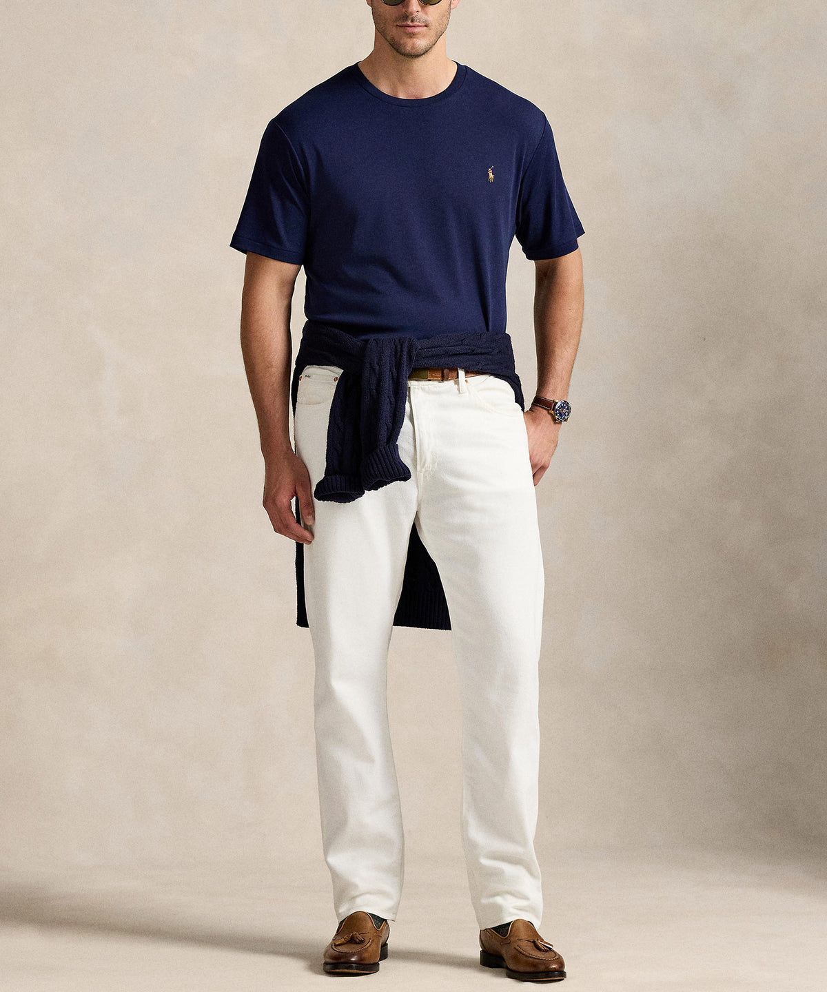 Polo Ralph Lauren Short Sleeve Soft Touch Cotton T-Shirt, Men's Big & Tall