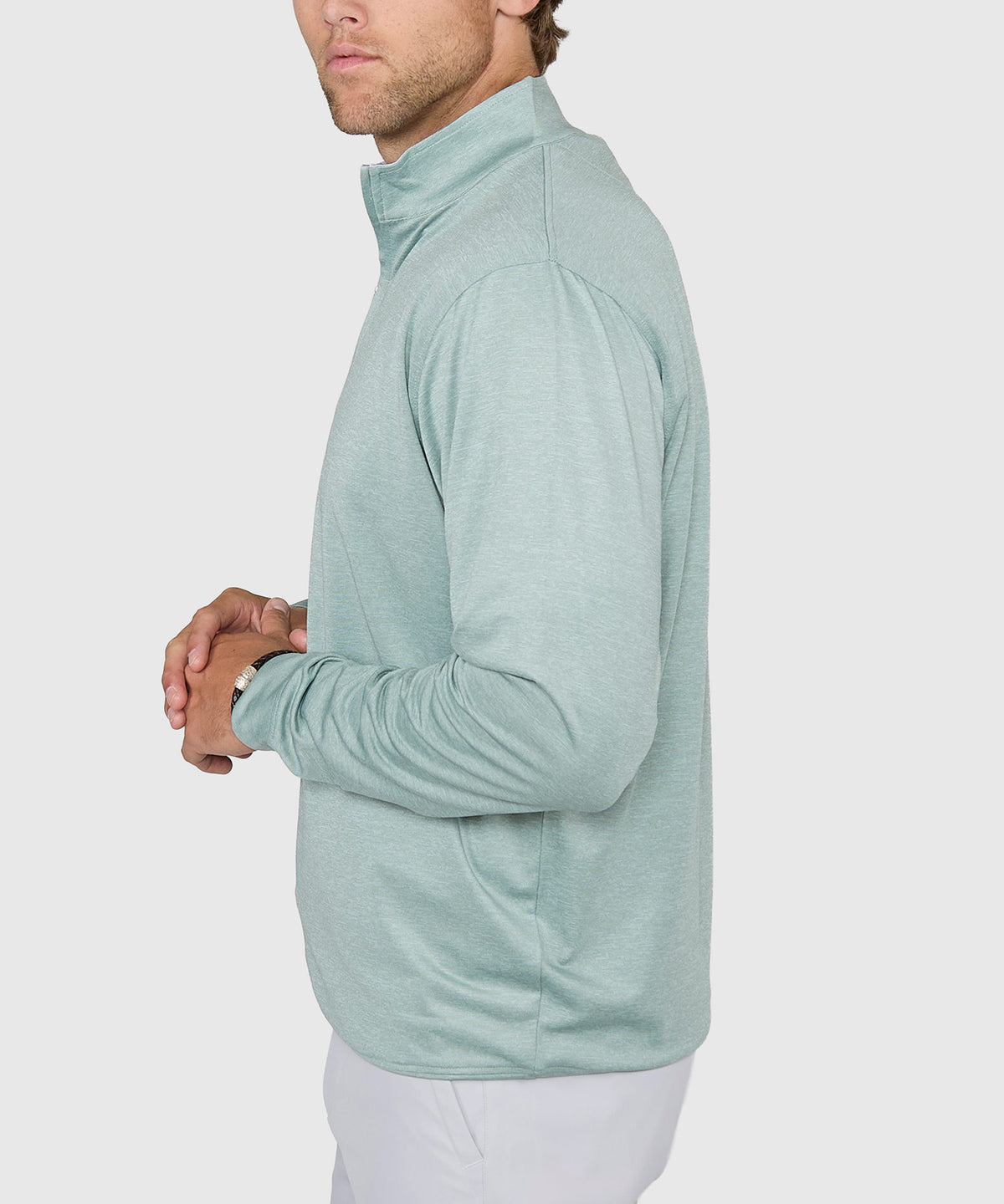 Westport Lifestyle Long Sleeve Strive Performance Quarter-Zip Pullover, Men's Big & Tall