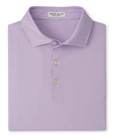 Peter Millar Ash Grove Print Short Sleeve Performance Polo, Men's Big & Tall