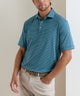 Peter Millar Hales Stripe Short Sleeve Performance Polo