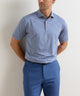 Peter Millar Hales Stripe Short Sleeve Performance Polo
