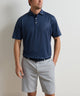 Peter Millar Bunker Bar Print Short Sleeve Performance Polo