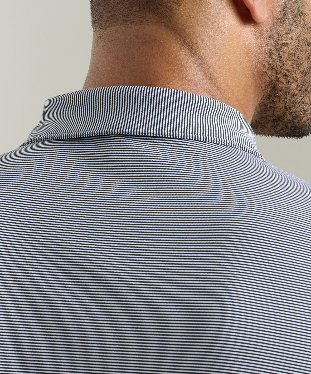 Peter Millar Jubilee Stripe Short Sleeve Polo, Men's Big & Tall