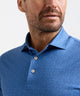 Peter Millar Negroni Print Short Sleeve Performance Polo