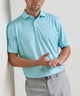 Peter Millar Jellyfish Print Short Sleeve Performance Polo