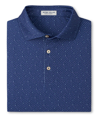 Peter Millar In The Rough Print Short Sleeve Performance Polo, Men's Big & Tall