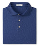Peter Millar In The Rough Print Short Sleeve Performance Polo