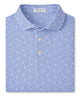 Peter Millar Barrier Print Short Sleeve Performance Polo