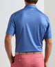 Peter Millar Barrier Print Short Sleeve Performance Polo