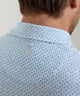 Peter Millar Flock Print Short Sleeve Performance Polo