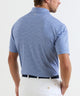 Peter Millar Geo Skull Print Short Sleeve Performance Polo