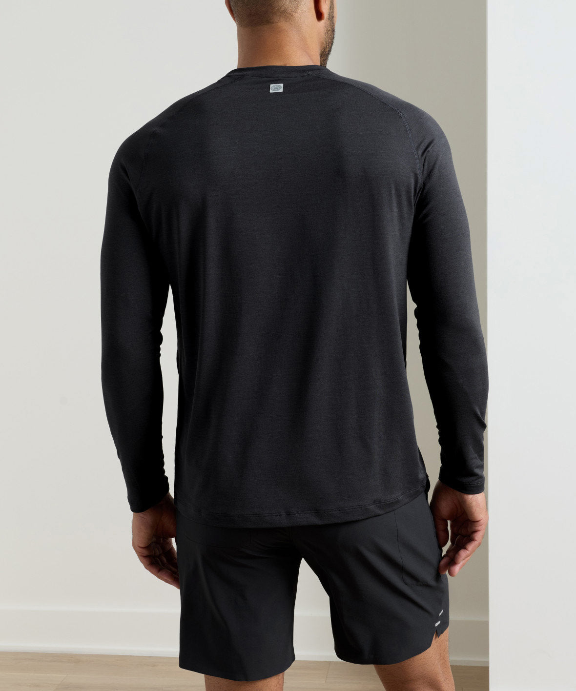 Peter Millar Aurora Performance Long Sleeve Tee Shirt, Men's Big & Tall