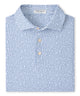 Peter Millar Casino Night Print Short Sleeve Performance Polo