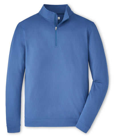 Peter Millar Perth Cross-Hatch Quarter-Zip Pullover, Men's Big & Tall
