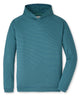 Peter Millar Long Sleeve Pine Sugar Stripe Performance Hoodie