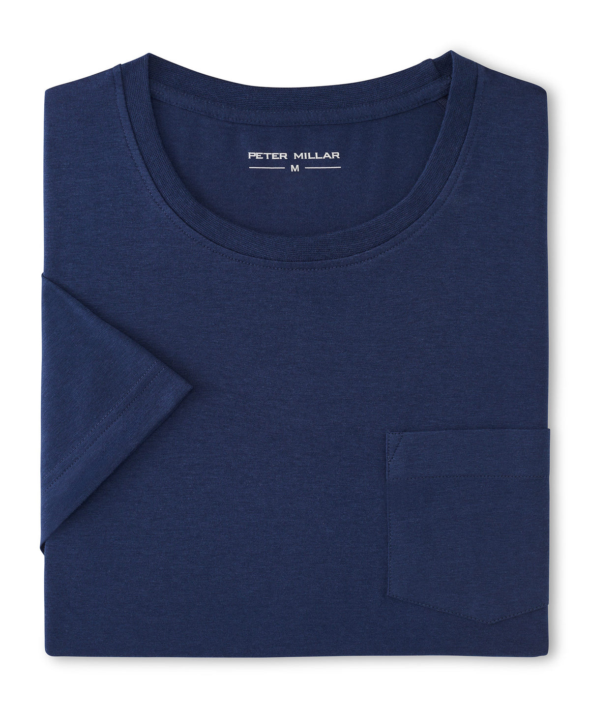 Peter Millar Short Sleeve Crown Comfort Pocket Tee, Men's Big & Tall