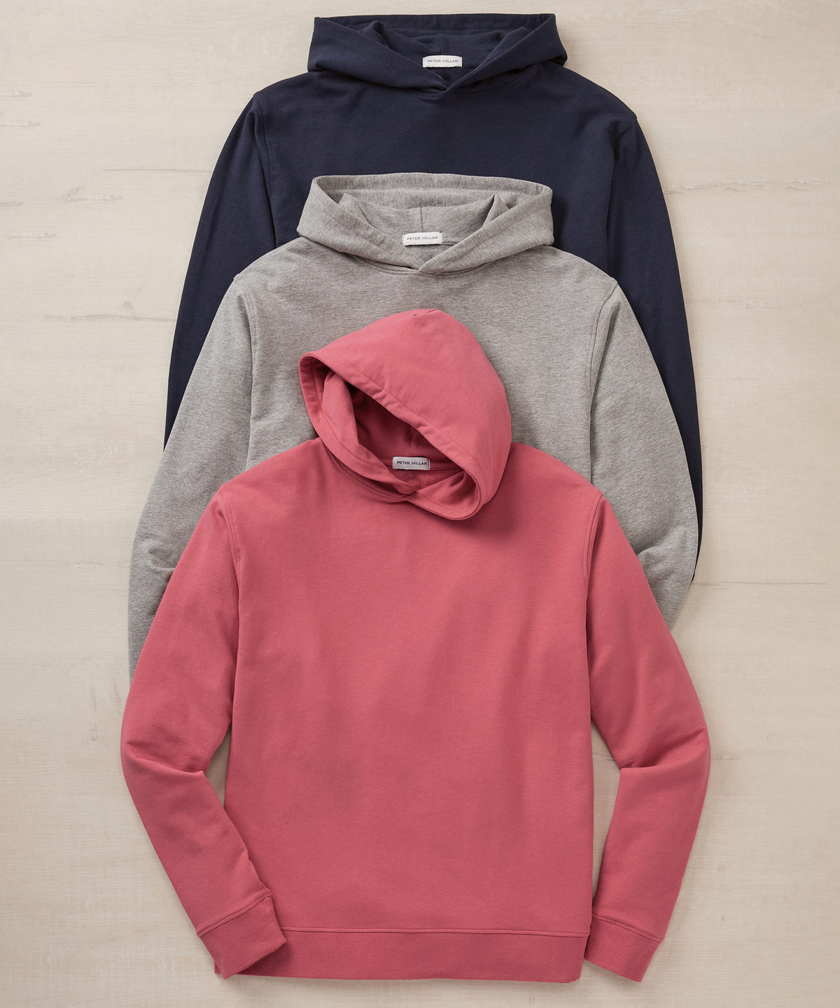 Peter Millar Long Sleeve Oasis Hoodie Pullover, Men's Big & Tall