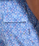 Peter Millar Santorini Tiles Print Swim Trunk