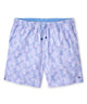 Peter Millar Sunset Palms Print Swim Trunk