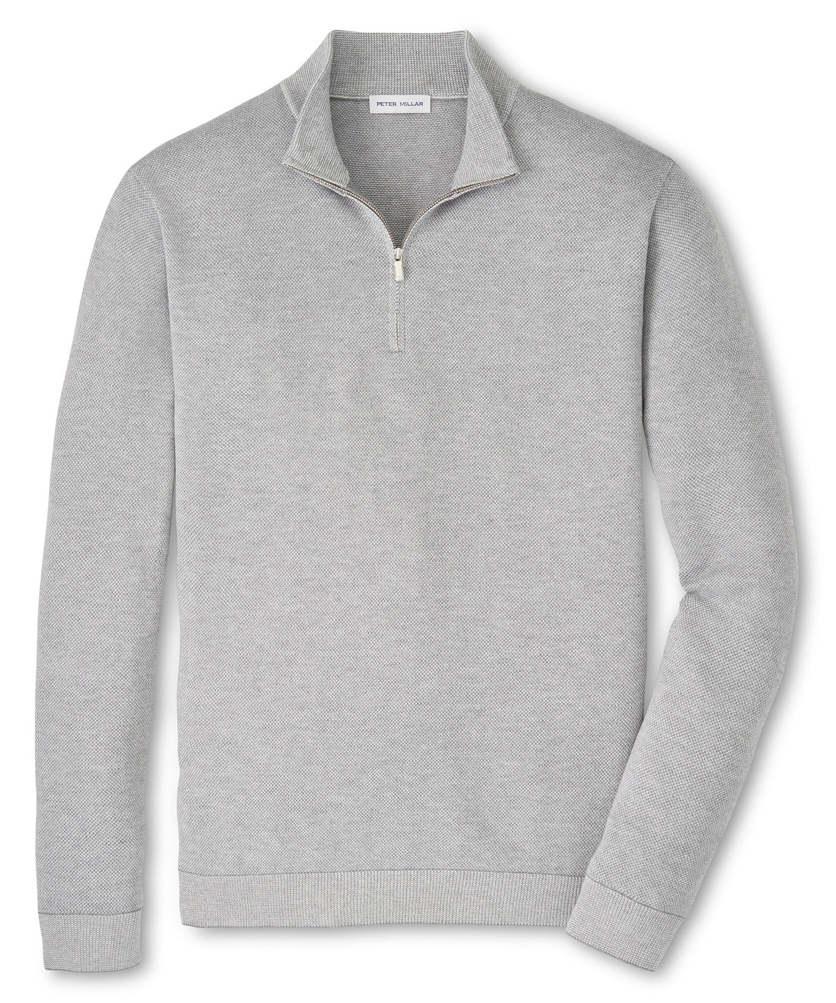 Peter Millar Coolspun Light Birdseye Quarter-Zip Pullover, Men's Big & Tall