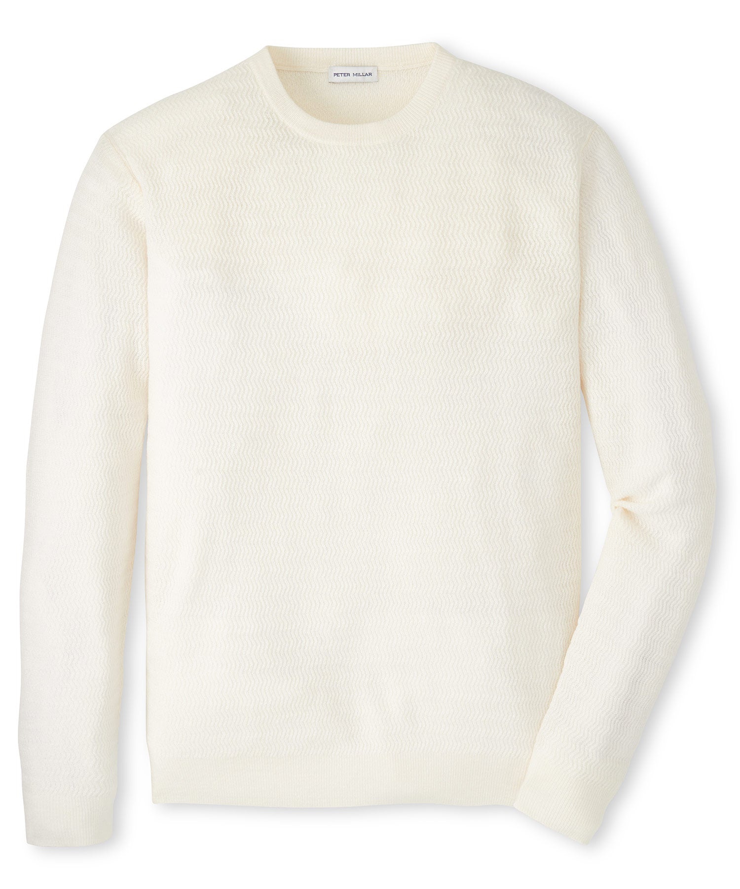 Peter Millar Crosswinds Textured Crewneck Sweater