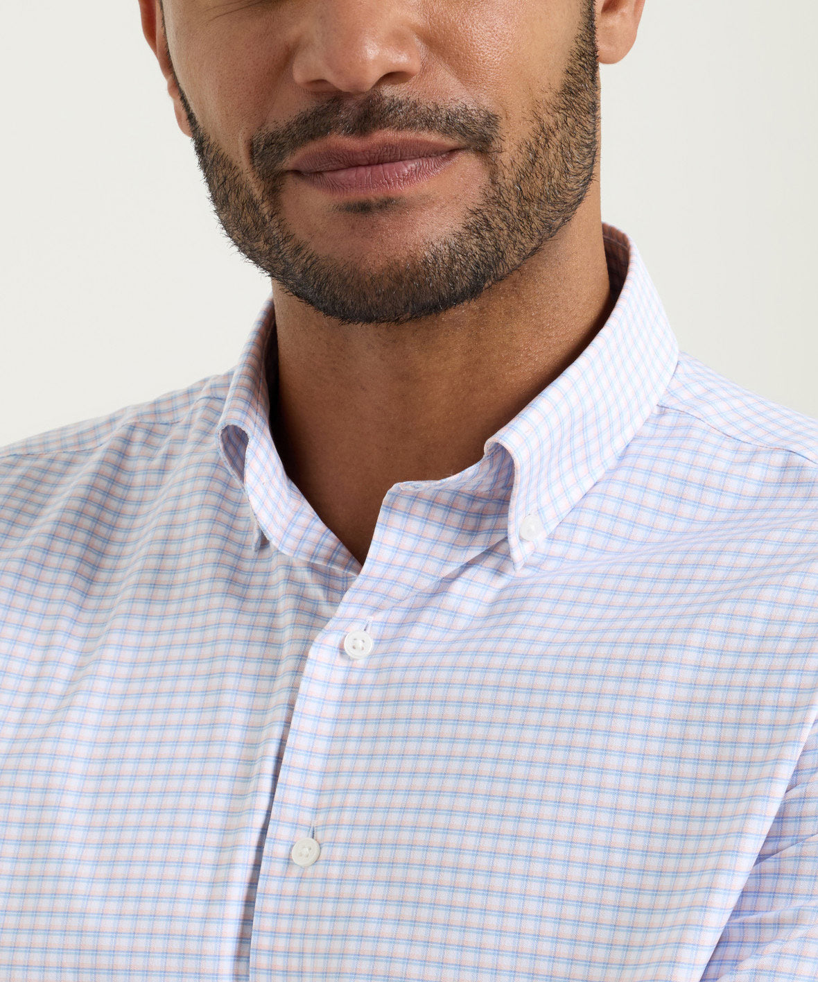 Peter Millar Gregory Performance Long Sleeve Twill Sport Shirt, Men's Big & Tall