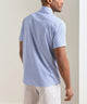 Peter Millar Patton Performance Short Sleeve Poplin Sport Shirt