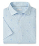 Peter Millar White Haven Short Sleeve Sport Shirt