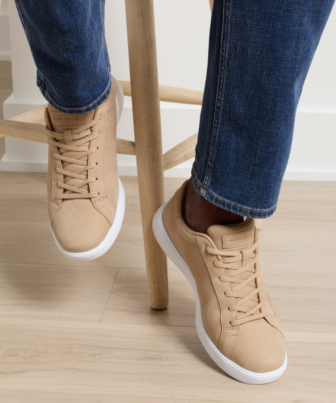 Peter Millar Classic Nubuck Sneaker, Men's Big & Tall