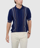 Westport Black Short Sleeve Cortina Retro Polo