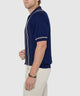 Westport Black Short Sleeve Cortina Retro Polo