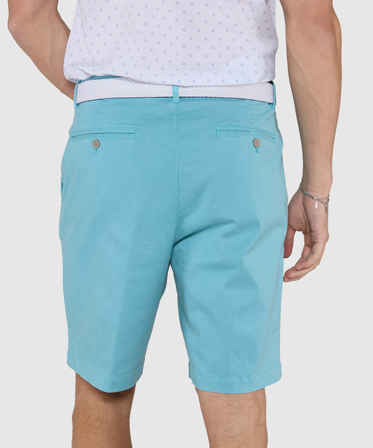 Westport Black Ocean Wash Stretch Twill Short, Men's Big & Tall