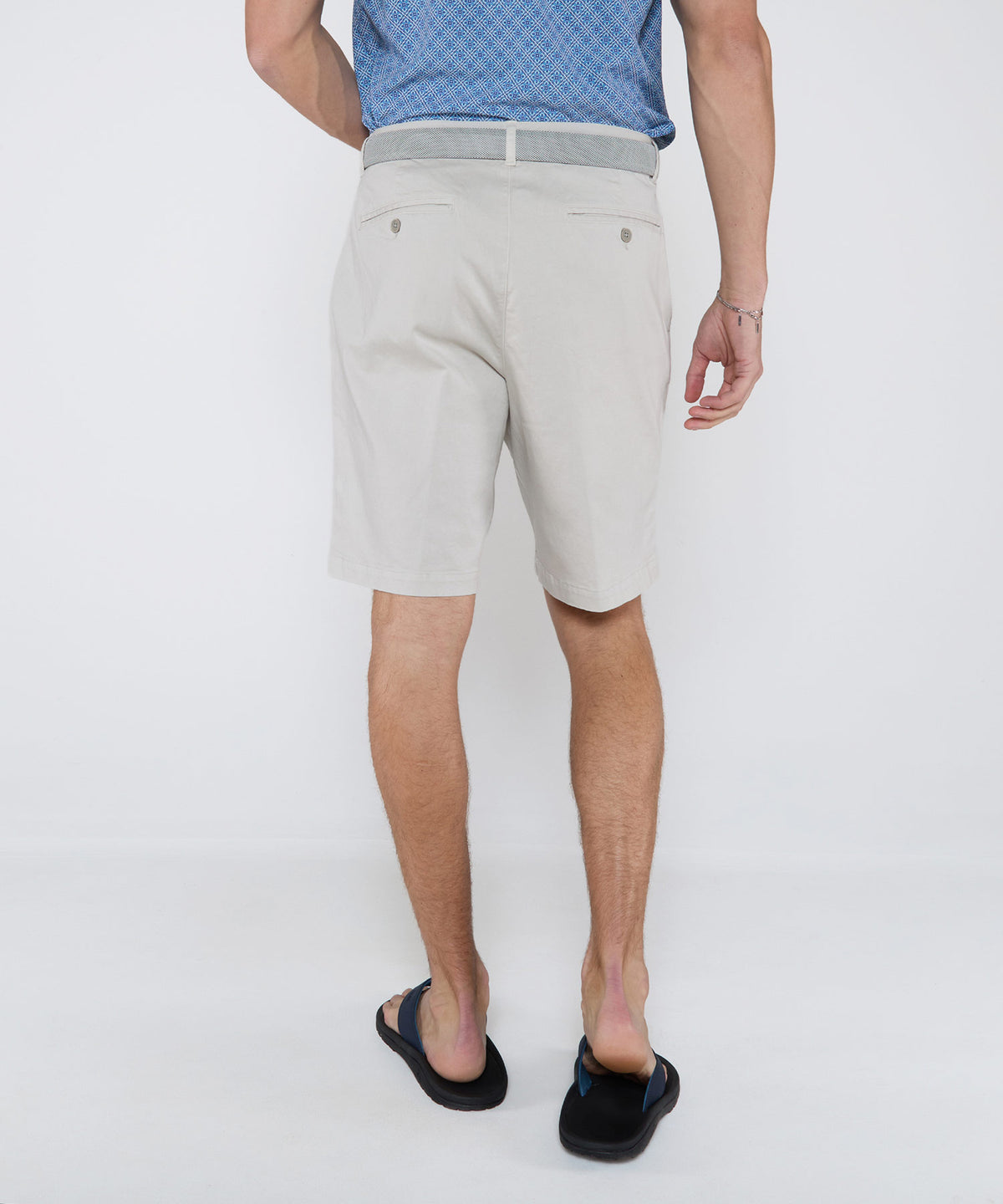 Westport Black Ocean Wash Stretch Twill Short, Men's Big & Tall