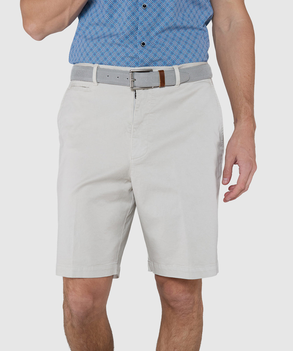 Westport Black Ocean Wash Stretch Twill Short, Men's Big & Tall